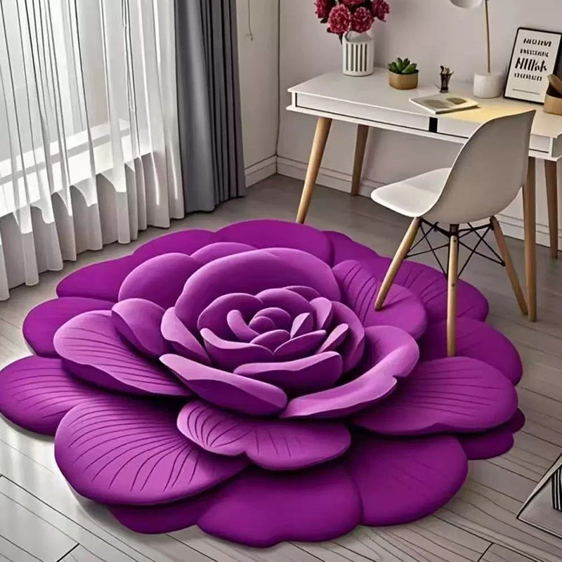 🌺Oferta Por Tiempo Limitado🌺Alfombra Floral de Felpa y Tierra de Diatomeas
