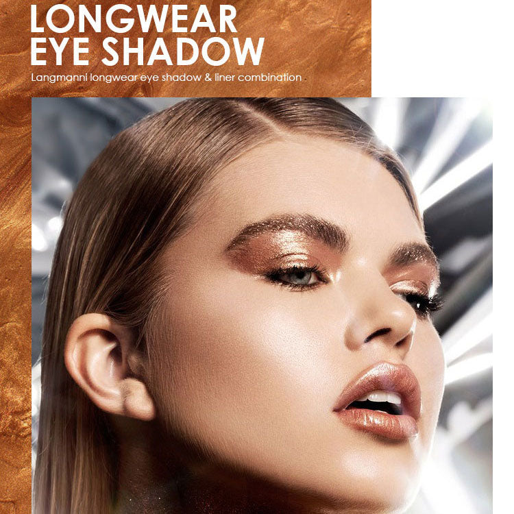 Sombra de ojos líquida con doble brillo（50% DE DESCUENTO）