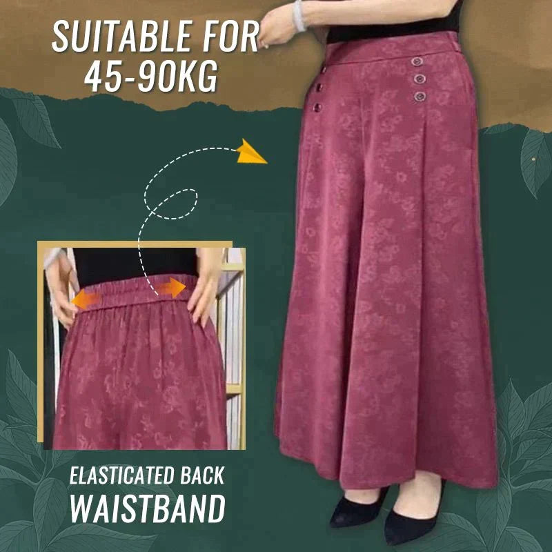 Pantalones casuales de cintura alta