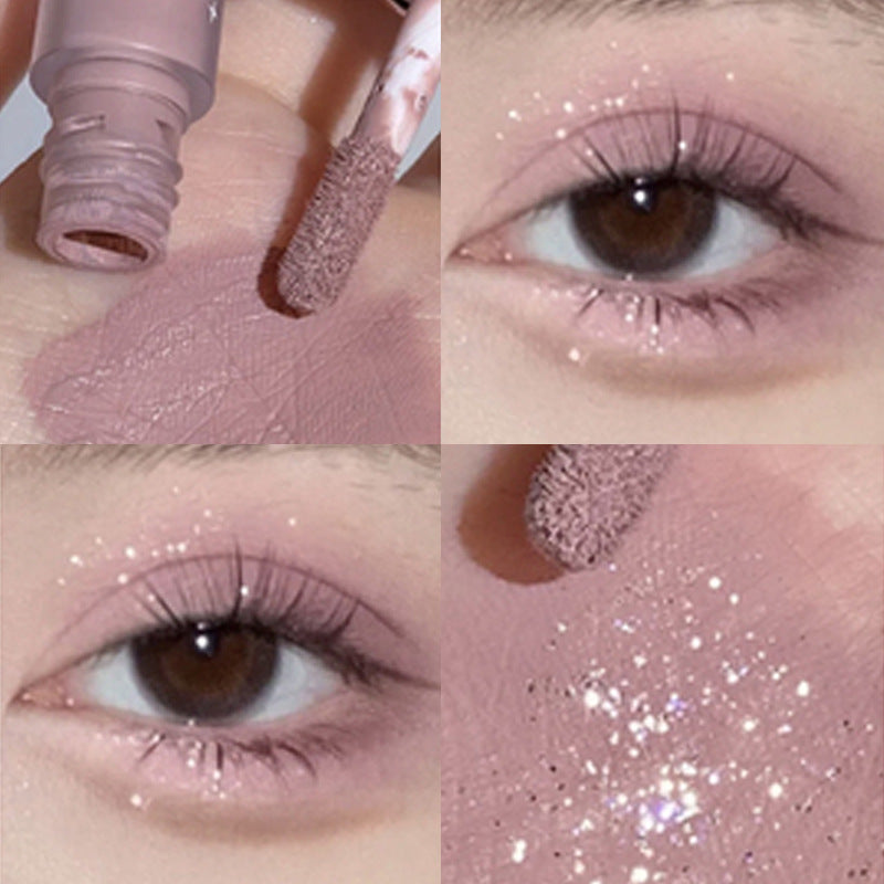 Sombra de ojos líquida con doble brillo（50% DE DESCUENTO）