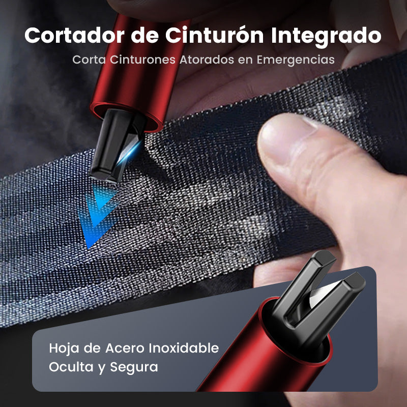 🚗🔨Mini herramienta de escape para emergencias en el coche