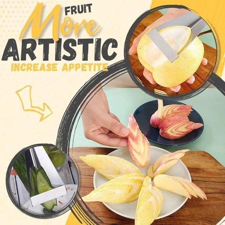 Cuchillo para Trinchar Fruta - Decoración de Platos DIY