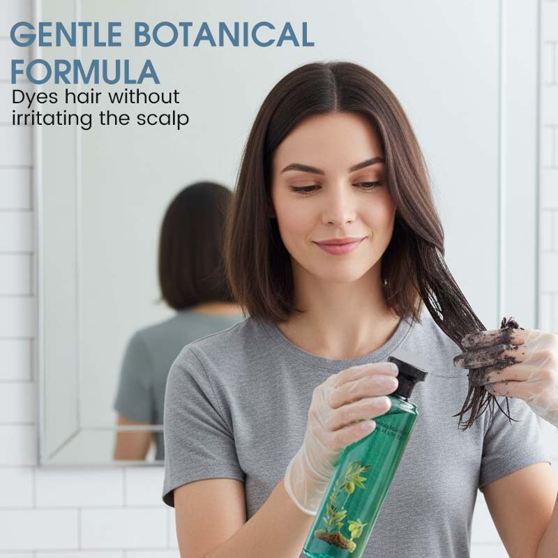 Tinte capilar duradero con aceites esenciales botánicos