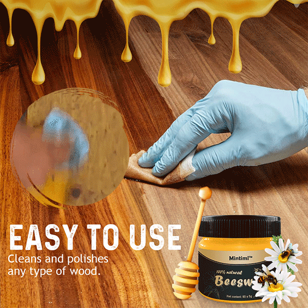 Cera de Abejas para Condimentos de Madera