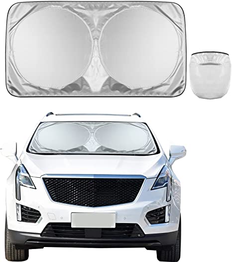 Portable Car Front Windshield Reflective Sun Block 6 Pcs sets