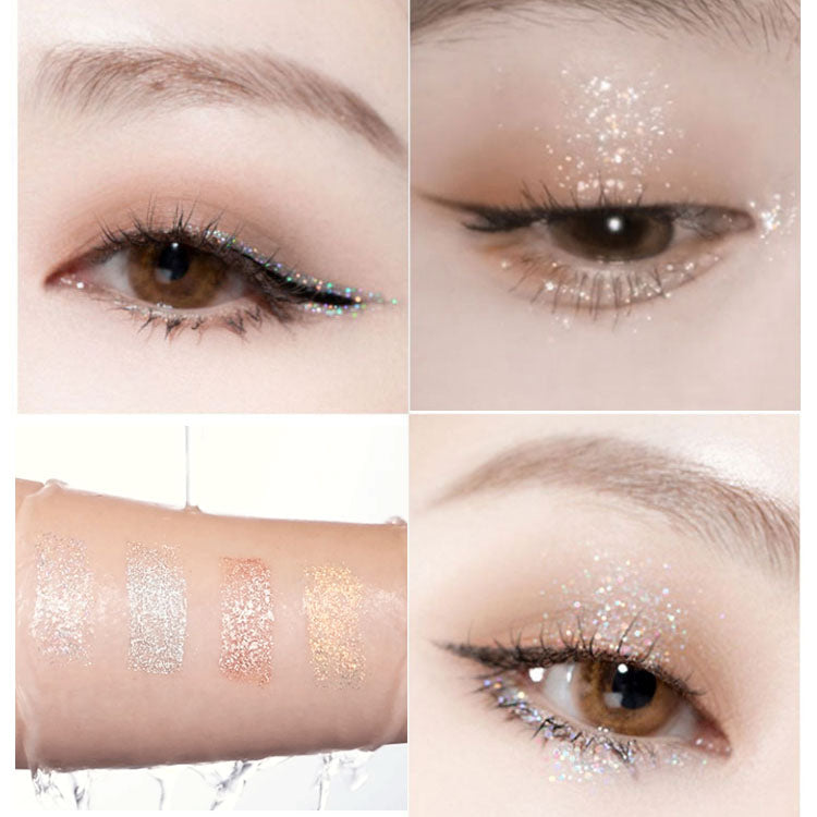 Sombra de ojos líquida con doble brillo（50% DE DESCUENTO）