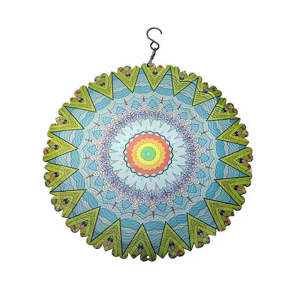 (Oferta especial 2025) Mandala 3D con efecto de viento giratorio