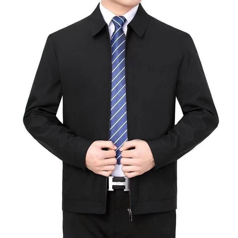 Chaqueta Business Color Sólido Hombre