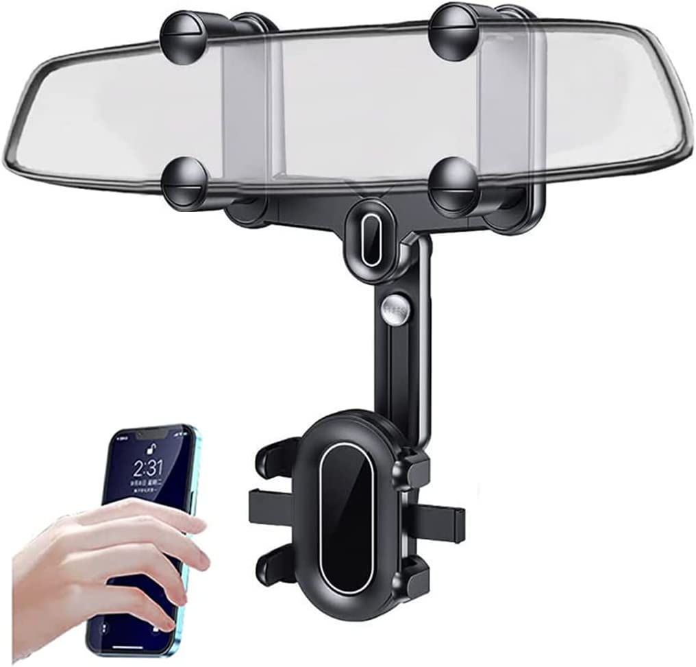 (🎁2024 New Year Hot Sale🎁)Nuevo soporte giratorio y retráctil para teléfono de coche