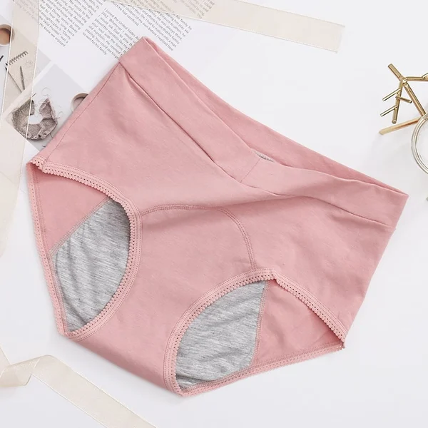 🩲 Ropa interior de talle alto a prueba de fugas: protección confiable contra fugas, cómoda cintura alta✅