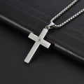 Collar con cruz con garabatos del Padrenuestro (Compra 1 y llévate 1 gratis)
