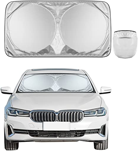 Portable Car Front Windshield Reflective Sun Block 6 Pcs sets