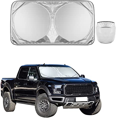 Portable Car Front Windshield Reflective Sun Block 6 Pcs sets