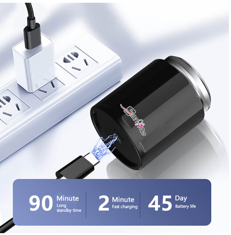 Mini afeitadora eléctrica
