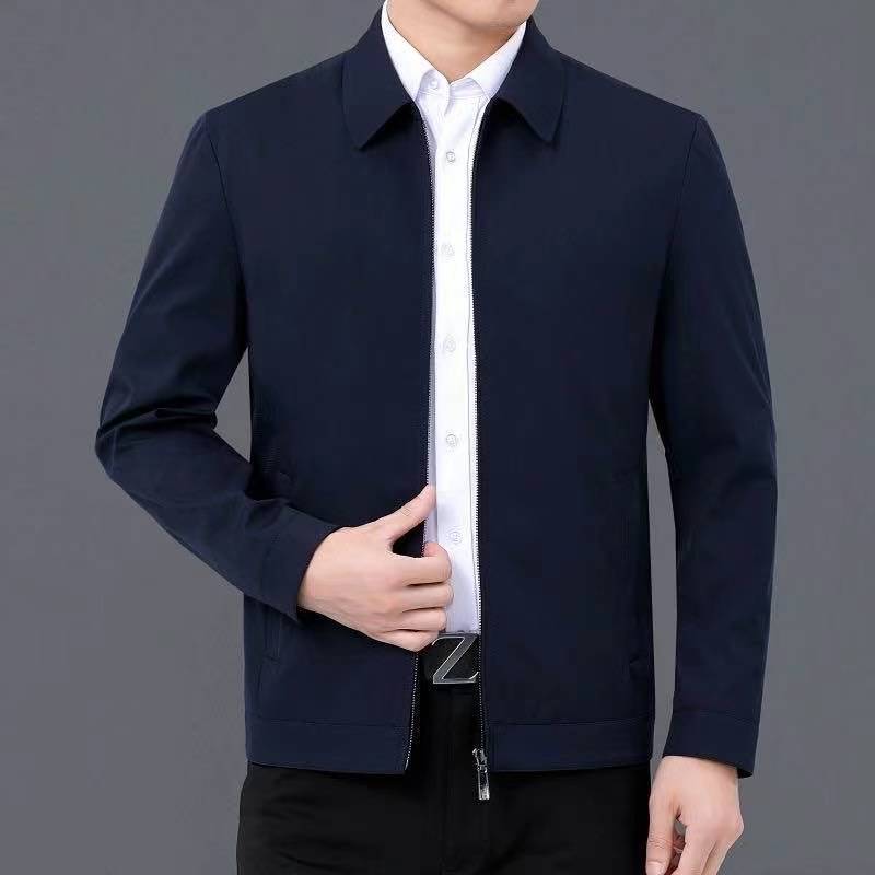 Chaqueta Business Color Sólido Hombre