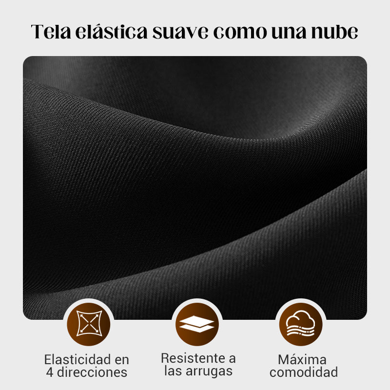 🔥 50% DE DESCUENTO 🔥Pantalones casuales de mujer de cintura alta y pierna ancha 👖✨
