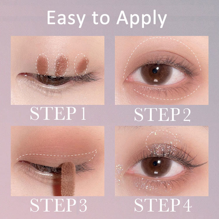 Sombra de ojos líquida con doble brillo（50% DE DESCUENTO）