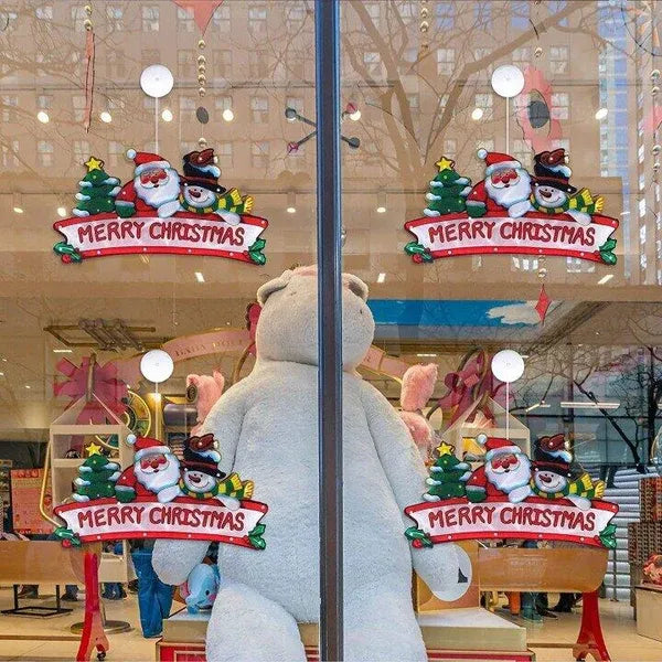 🎄Venta de Navidad anticipada - à Cup de succión para la ventana de Navidad🎅