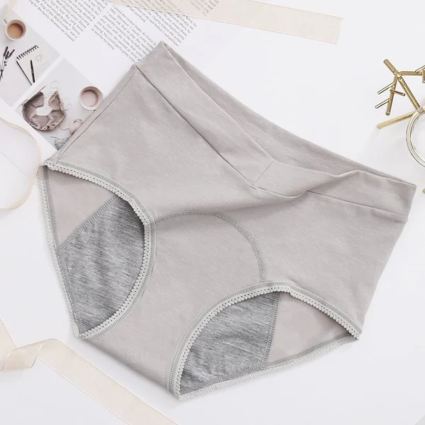 🩲 Ropa interior de talle alto a prueba de fugas: protección confiable contra fugas, cómoda cintura alta✅