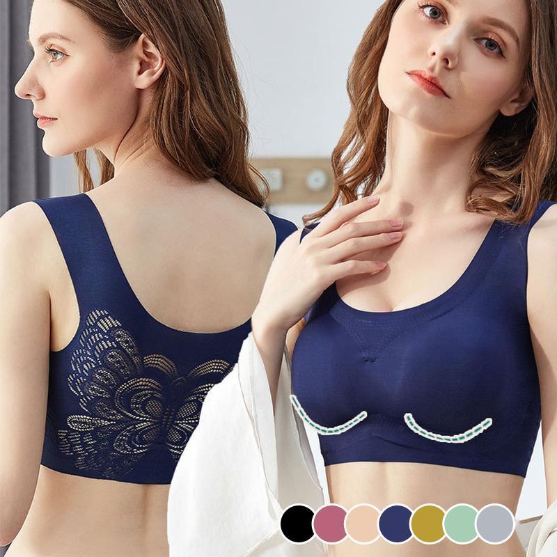Sujetador Ultrafino Talla Grande Ice Silk Comfort
