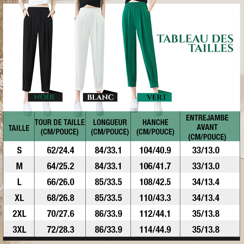 Pantalones Rectos Transpirables y Elásticos para Mujer