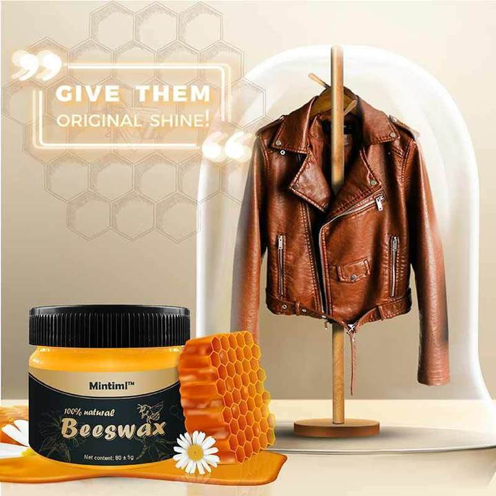（COMPRAR 2 OBTENER 1 GRATIS）【Gastos de envío incluidos】Cera de Abejas para Condimentos de Madera