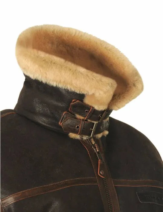 CHAQUETA BOMBER DE PIEL DE OVEJA