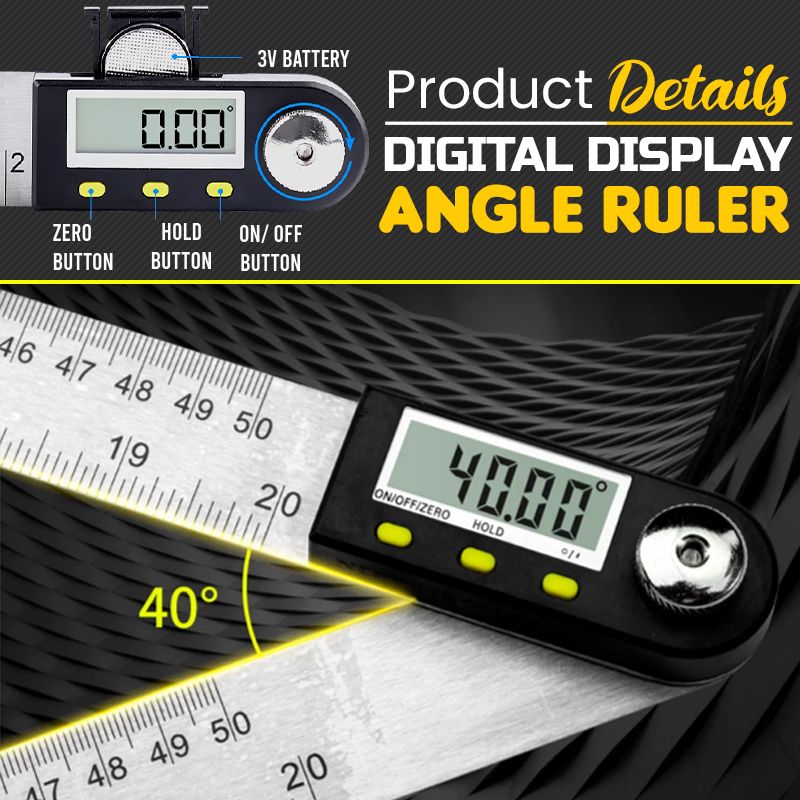 🔥Venta caliente🔥Pantalla digital Regla angular