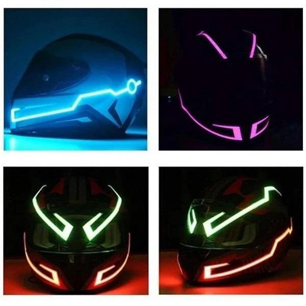 Motorcycle Helmet LED Light Bar