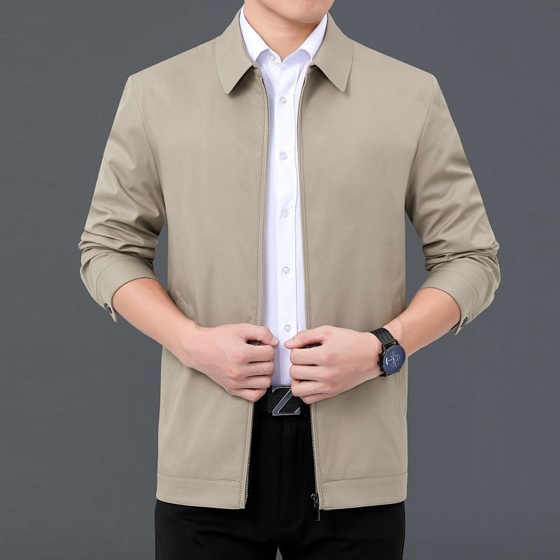 Chaqueta Business Color Sólido Hombre