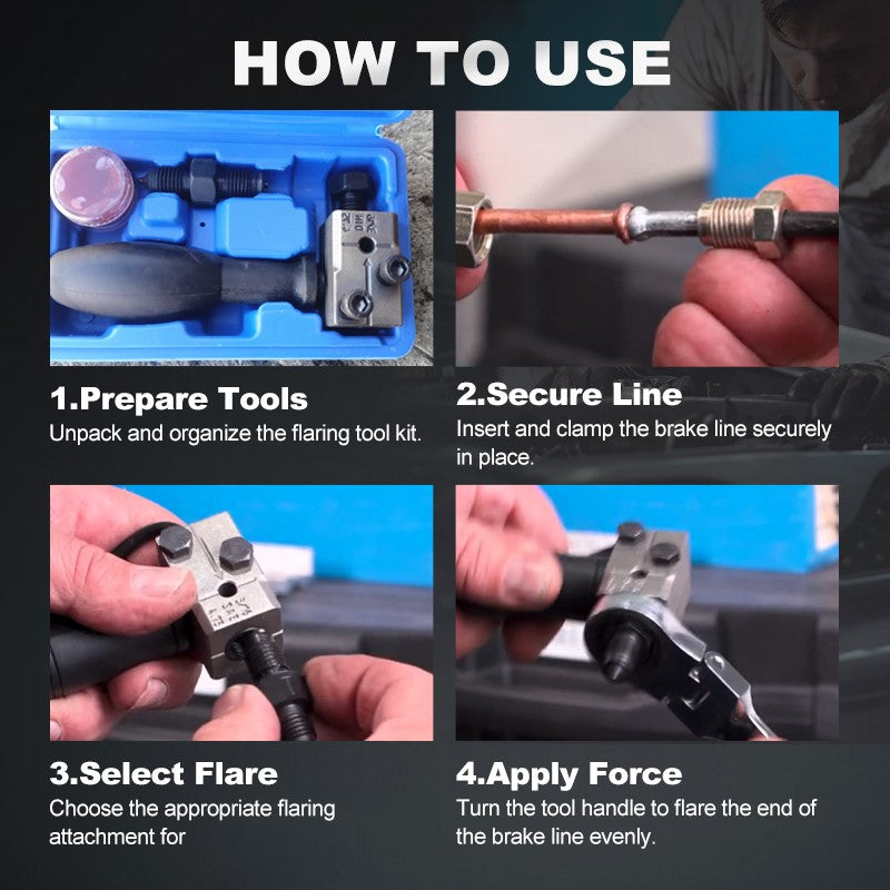 🔥55% DE DESCUENTO 🔧 Kit de frenos universal para automóvil ⚙️ Precisión de 4,75 mm, alta eficiencia, seguro y estable