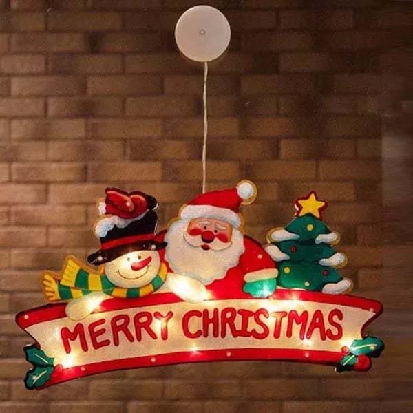 🎄Venta de Navidad anticipada - à Cup de succión para la ventana de Navidad🎅