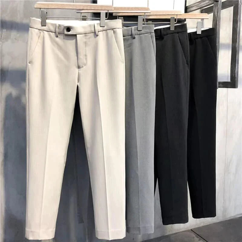 Solid Slim Fit Formal PANT (Compre 2 envío gratis)