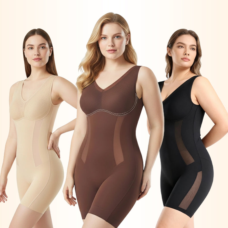 💫 BODY moldeador de abdomen: tejido sin costuras y transpirable, efecto adelgazante instantáneo, uso cómodo durante todo el día para una silueta favorecedora 🌸✨