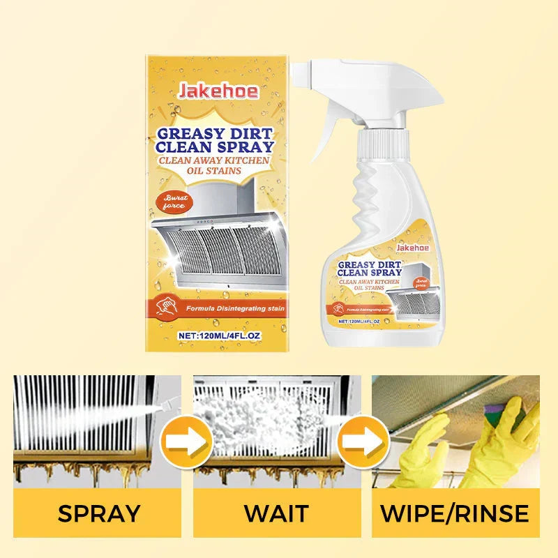 🧼✨Limpiador de grasa pesada con fórmula suave y descomposición rápida