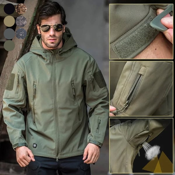 Chaqueta a prueba de agua a prueba de viento（Envío gratis）