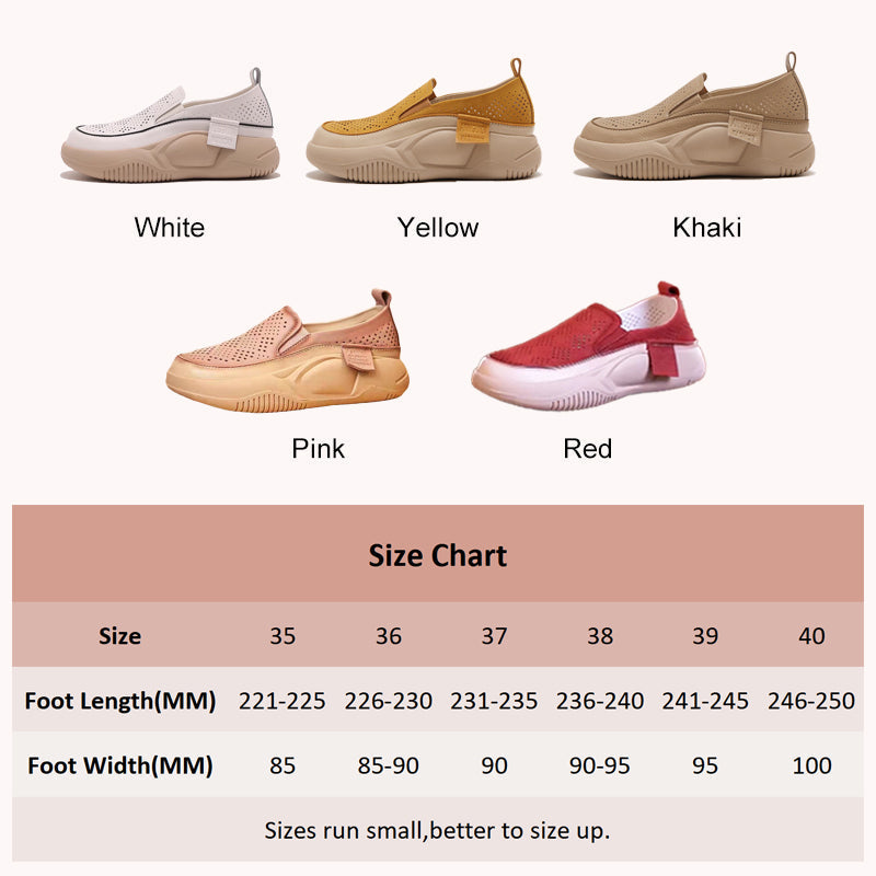 Zapatillas transpirables de suela blanda para mujer