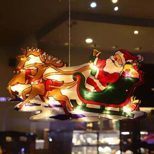 🎄Venta de Navidad anticipada - à Cup de succión para la ventana de Navidad🎅