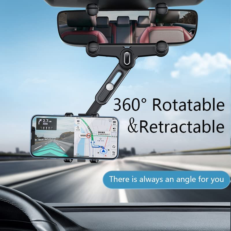 (🎁2024 New Year Hot Sale🎁)Nuevo soporte giratorio y retráctil para teléfono de coche