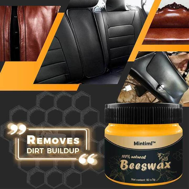 （COMPRAR 2 OBTENER 1 GRATIS）【Gastos de envío incluidos】Cera de Abejas para Condimentos de Madera
