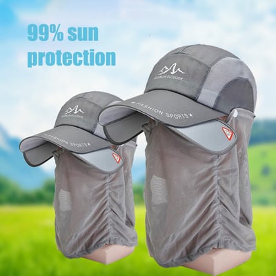 ¡VENTA CALIENTE! Sombrero retráctil para exteriores / pesca / equitación / escalada protector solar