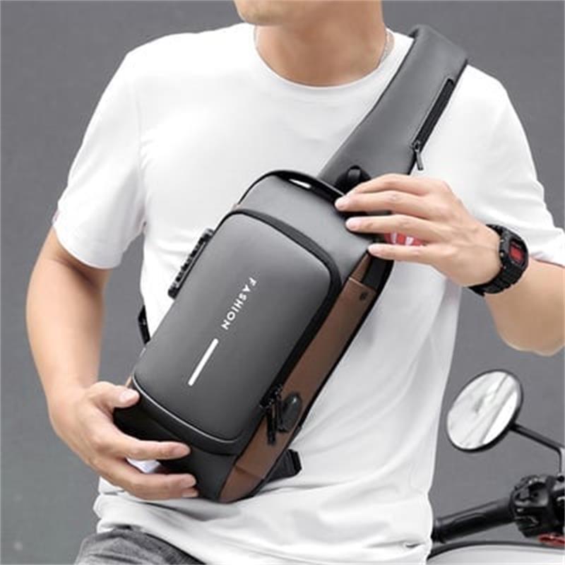 Bolso bandolera antirrobo con carga USB sport sling (Compre 2 envío gratis)
