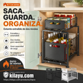 📦 Estante Extraíble de 2 Niveles – Organizador Expandible Bajo el Fregadero, Estante Deslizante de Doble Capa ✨