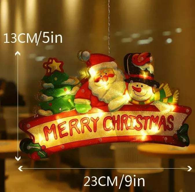 🎄Venta de Navidad anticipada - à Cup de succión para la ventana de Navidad🎅