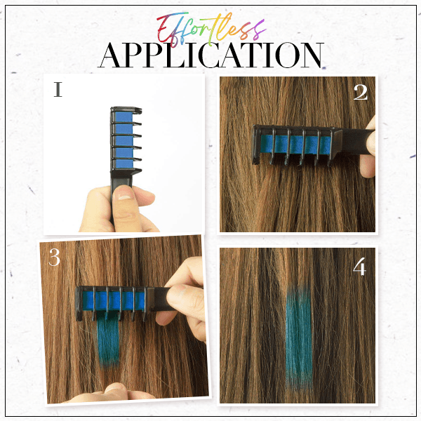 🔥Oferta especial 2026🔥Peine para teñir el cabello de un solo uso con efecto deslumbrante