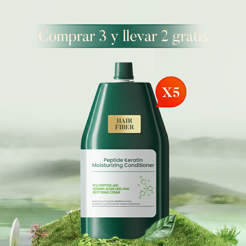 💆‍♀️ Crema de Polipéptidos y Queratina - Alisado Intenso y Reparación Capilar Profunda ✨🧴