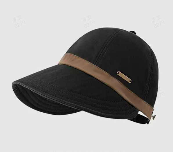 ⏳¡ÚLTIMO DÍA DE OFERTA!!🎁✨Sombrero solar elegante plegable para mujer UPF 50+ – Sombrero cubo de algodón de ala ancha con solapa protectora para cuello y correa regulable 🌞🇬🇧 | Compacto, transpirable e ideal para playa