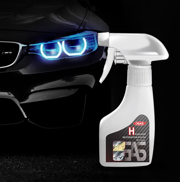 Kit de líquido restaurador de faros de automóvil