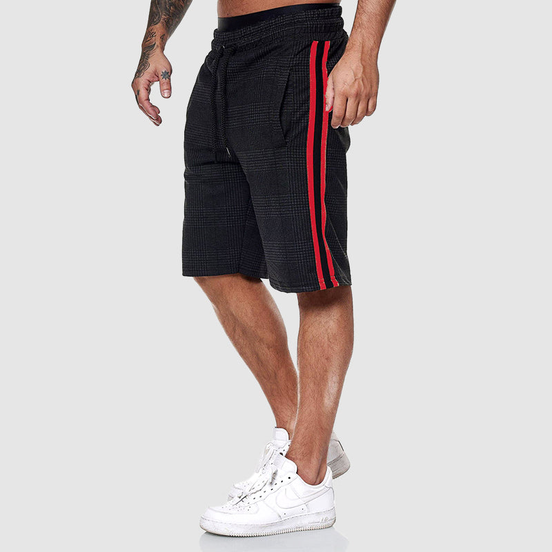 Pantalones cortos a cuadros alfa de Frank Hardy