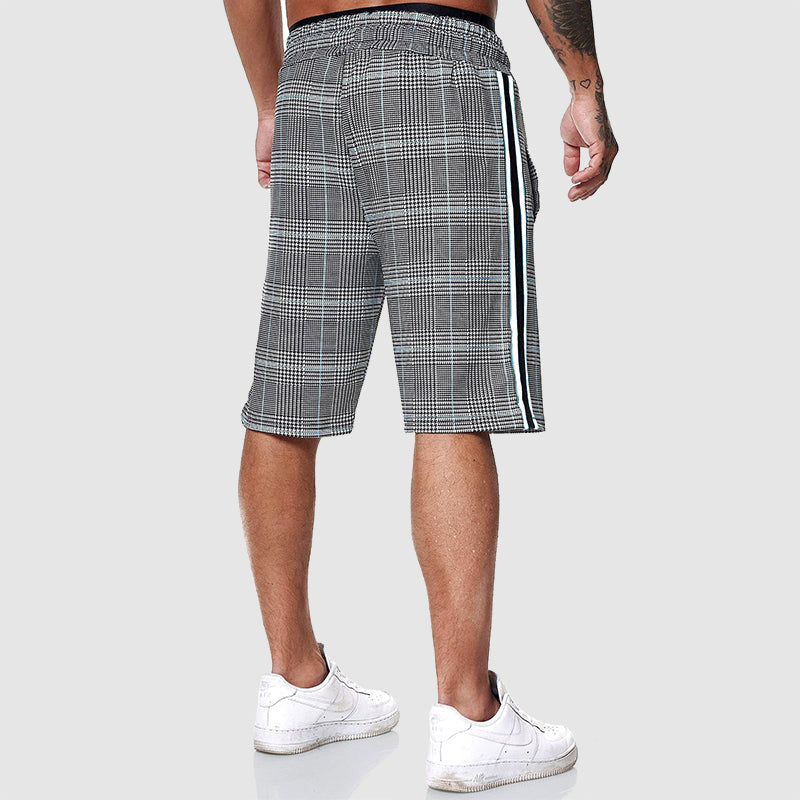 Pantalones cortos a cuadros alfa de Frank Hardy